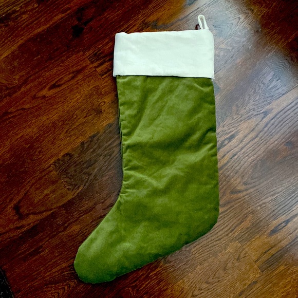 Pottery Barn Velvet Stocking “Ben” - Picture 3 of 4